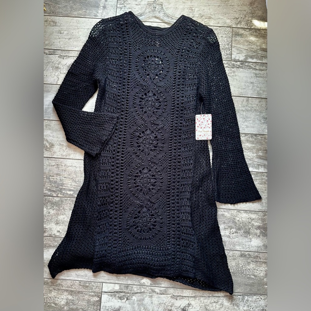 Free People Crochet Dress